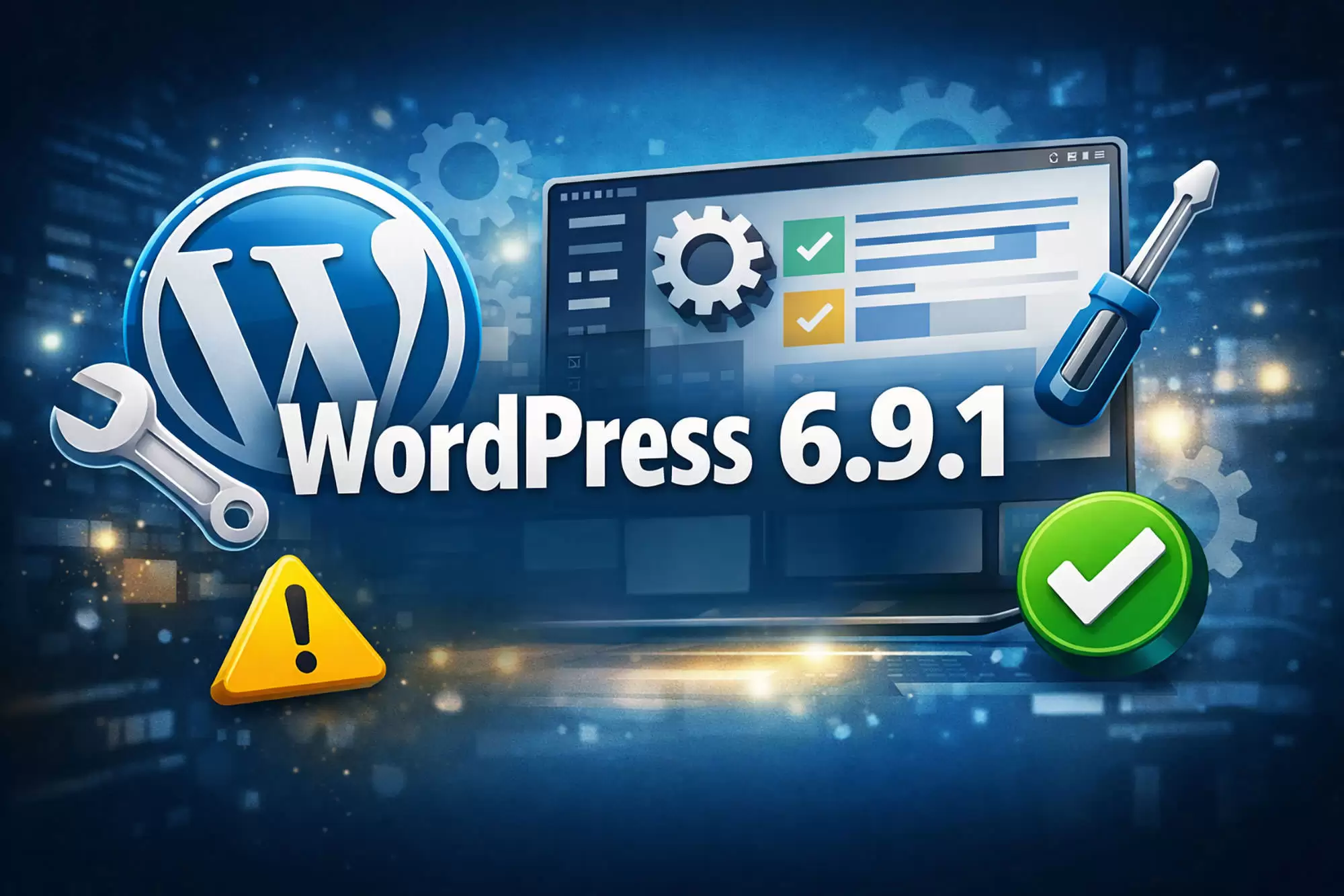 WordPress 6.9.1 – Underhållsuppdatering Nu Tillgänglig